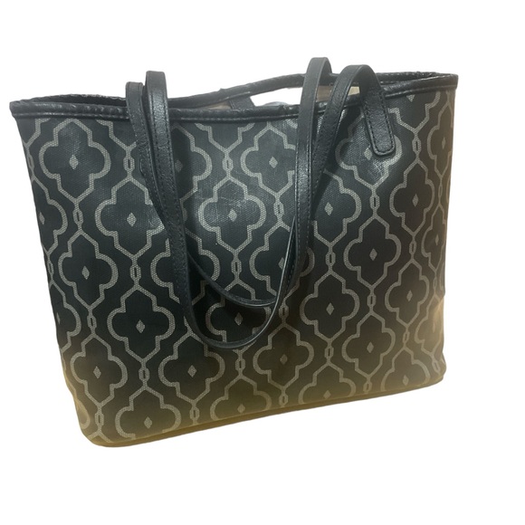 Lands' End Handbags - NWOT Lands End Tote/Shoulder bag in Black & Gray